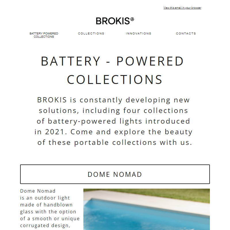 BROKIS Battery-powered collections