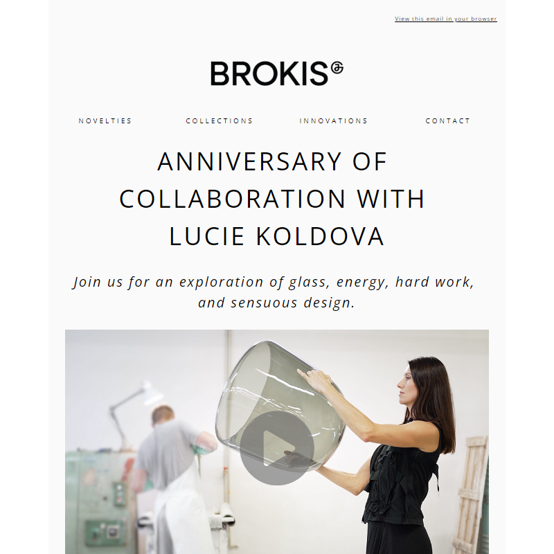 Anniversary of collaboration with Lucie Koldova