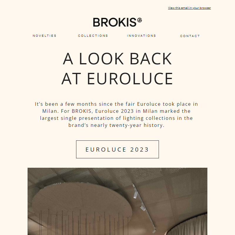 BROKIS - A look back at Euroluce