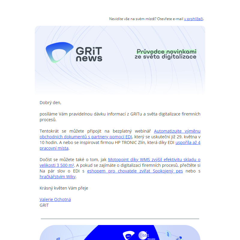 GRiT News: Automatizace procesů jako klíč k růstu a další novinky