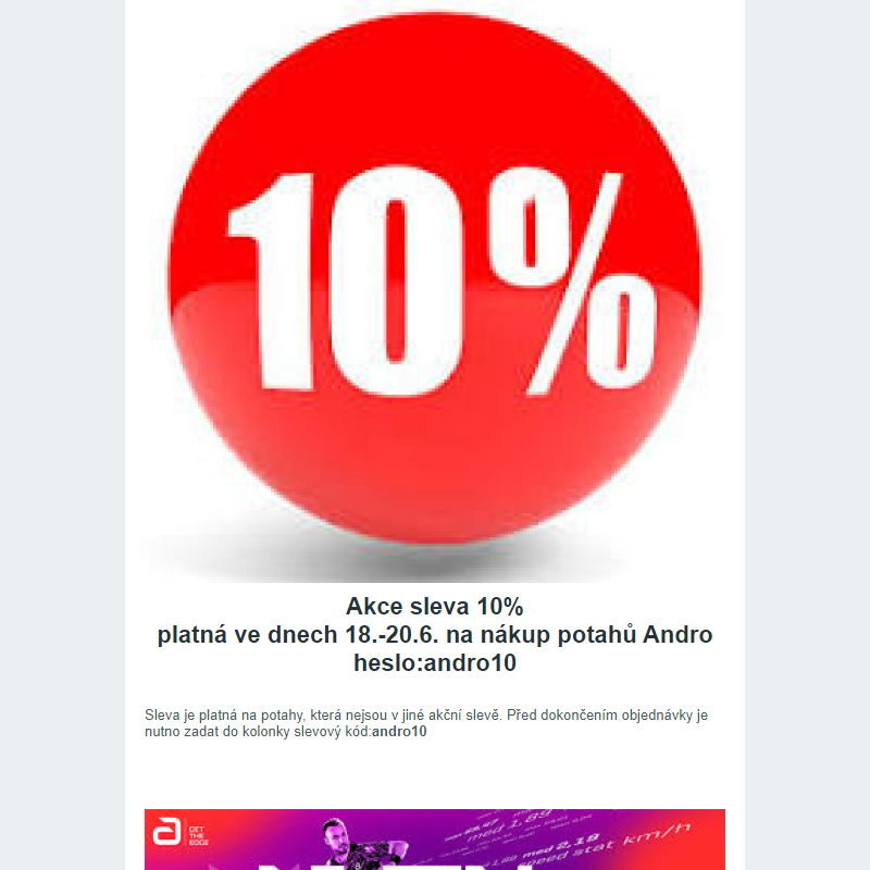 Andro - akce 10%