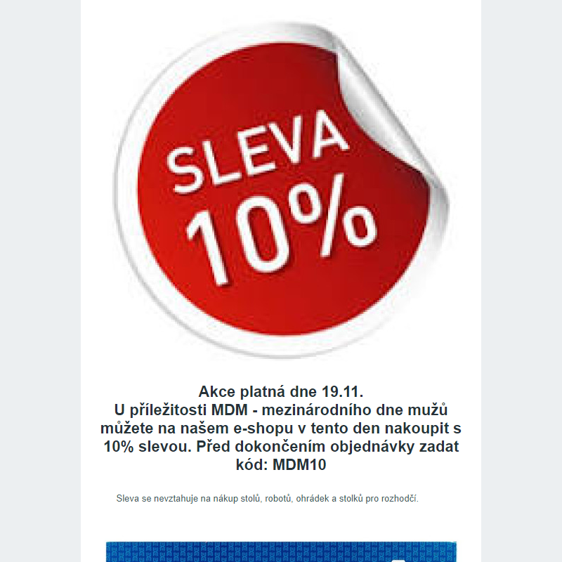 Akce - sleva 10%