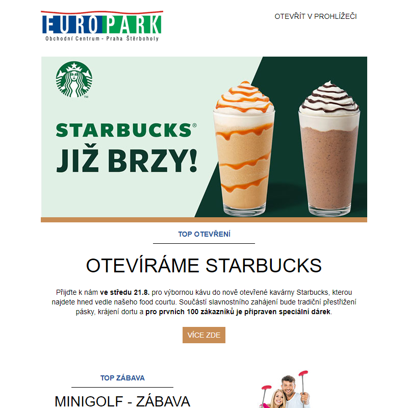 Otevíráme Starbucks! _