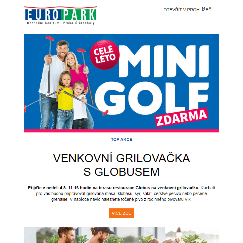 Venkovní grilovačka s Globusem