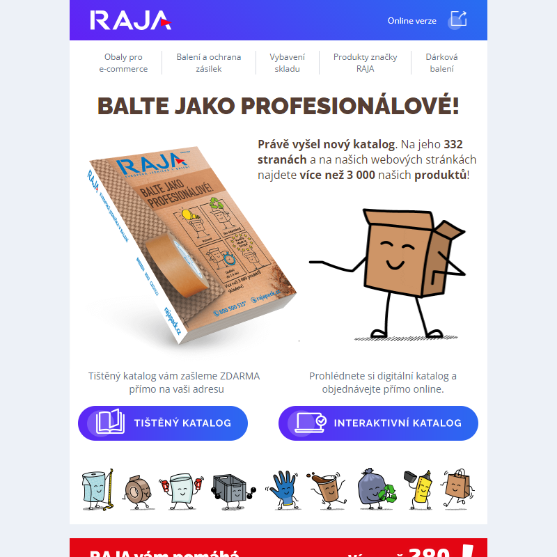 Nový katalog: BALTE JAKO PROFESIONÁLOVÉ!