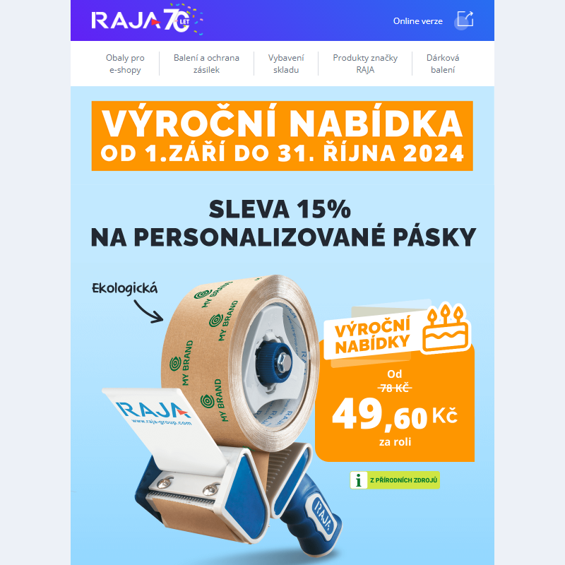 SLEVA 15% NA PERSONALIZOVANÉ PÁSKY!