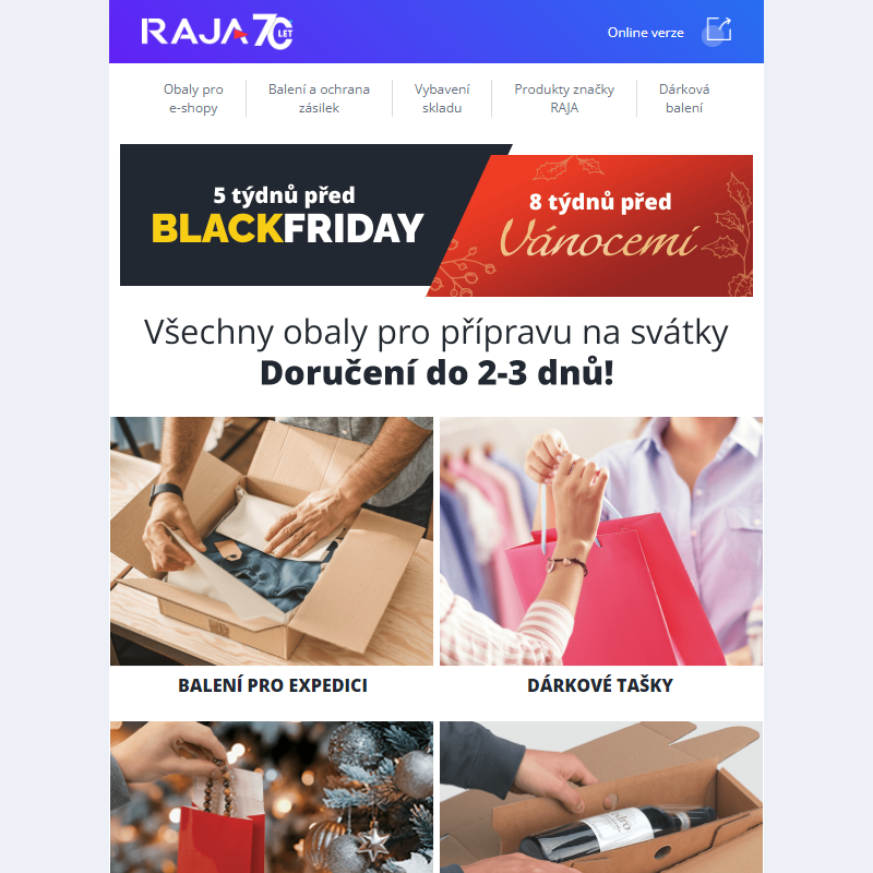 Black Friday je za rohem. Nezapomeňte si doplnit zásoby!