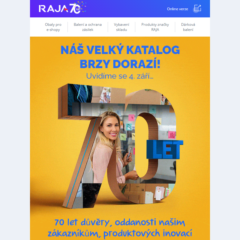 Náš nový velký katalog již brzy u vás!