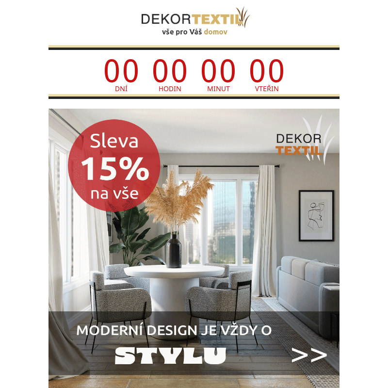 _Sleva -15% na vše PRÁVĚ KONČÍ!_