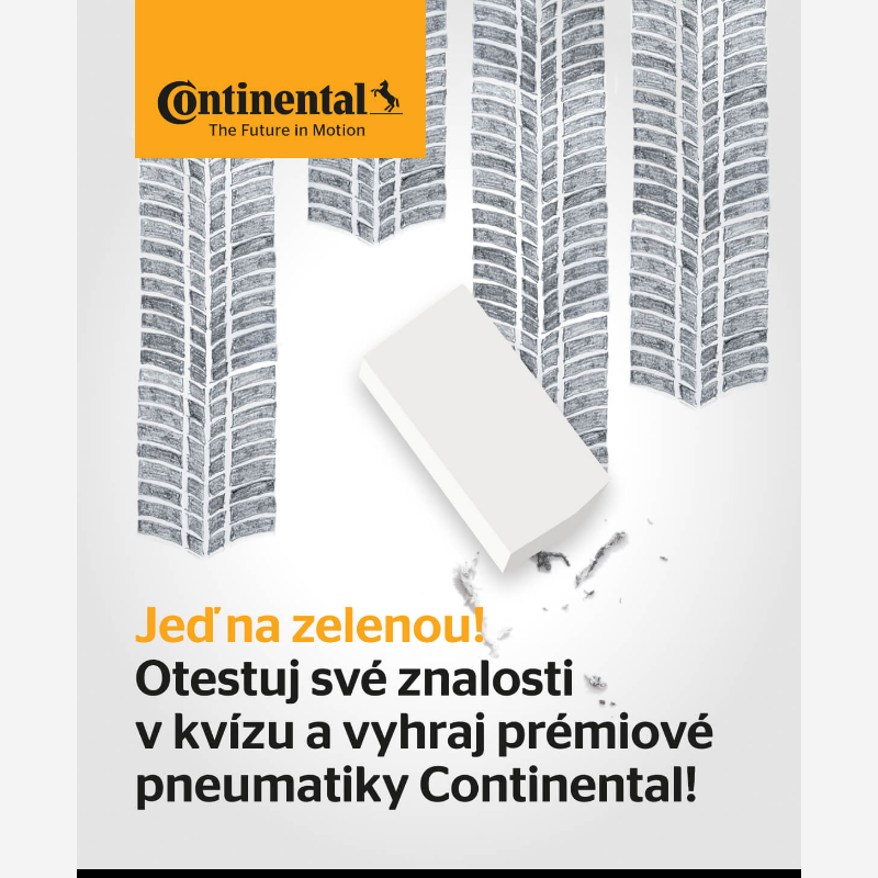 Vyhraj sadu prémiových pneumatik Continental.