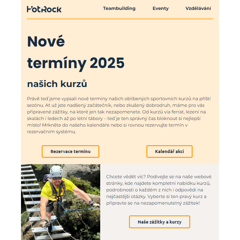 Nové termíny 2025