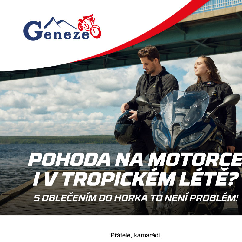 Moto oblečení do horka: pohodlí a ochrana bez kompromisů!