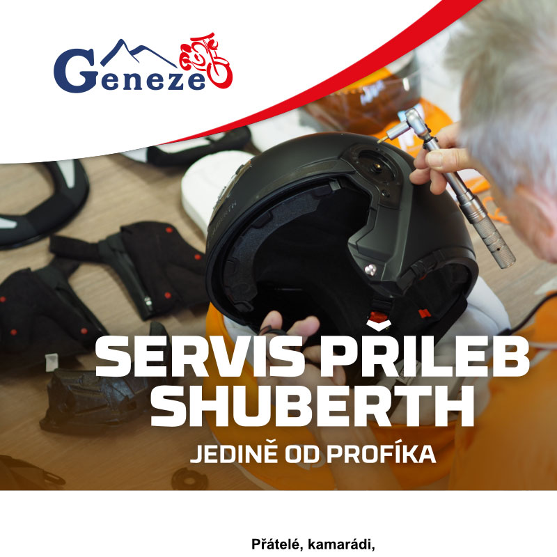 Nejvyšší čas na posezónní servis přileb SCHUBERTH!