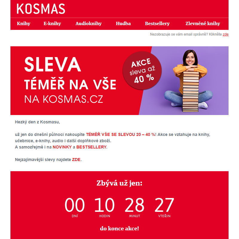 __ Už jen DNES sleva 20 - 40 %