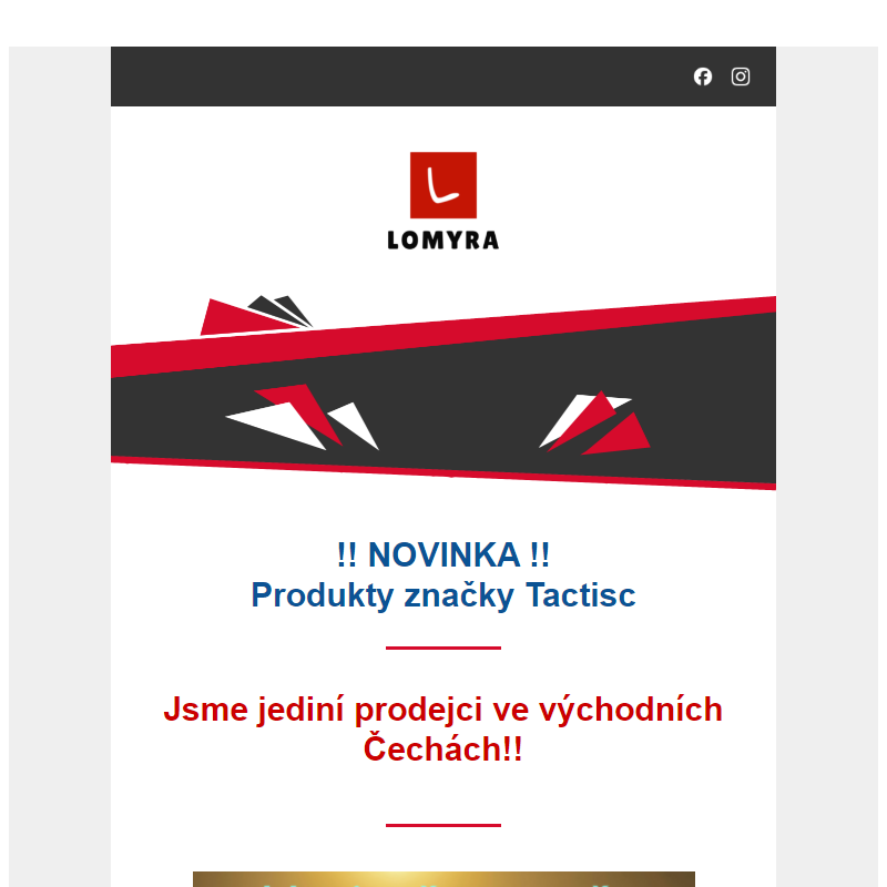 Exkluzivní NOVINKA - Lomyra.cz