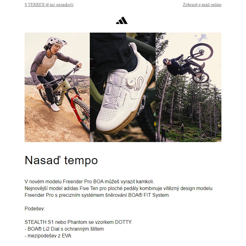 Správné vybavení je základ.