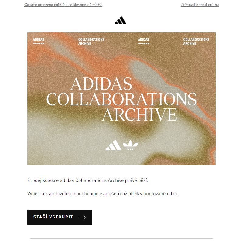 Prodej kolekce adidas Collaborations Archive právě běží.