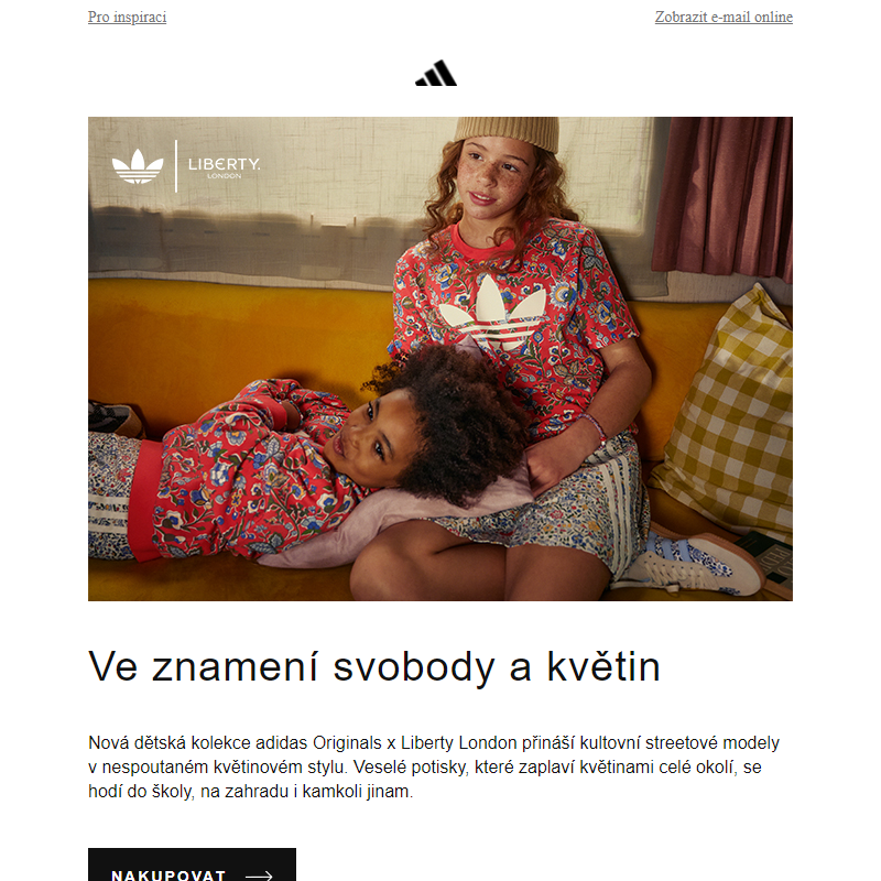 _ Nová dětská kolekce adidas Originals x Liberty London _