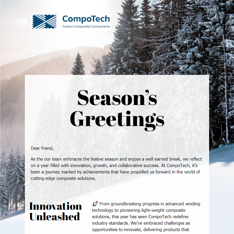 _ Season's Greetings from Compotech: A Year of Innovation and Success! _