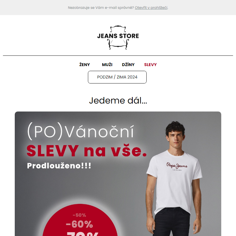 (PO)Vánoční slevy až -80 % prodlouženy _ 