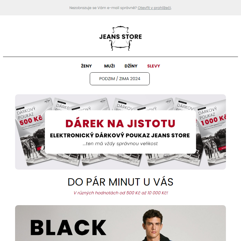 Black Friday je prodloužen! 