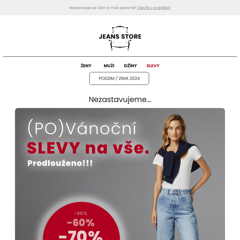 Nezastavujeme... Slevy až -80 % na Pepe Jeans. 