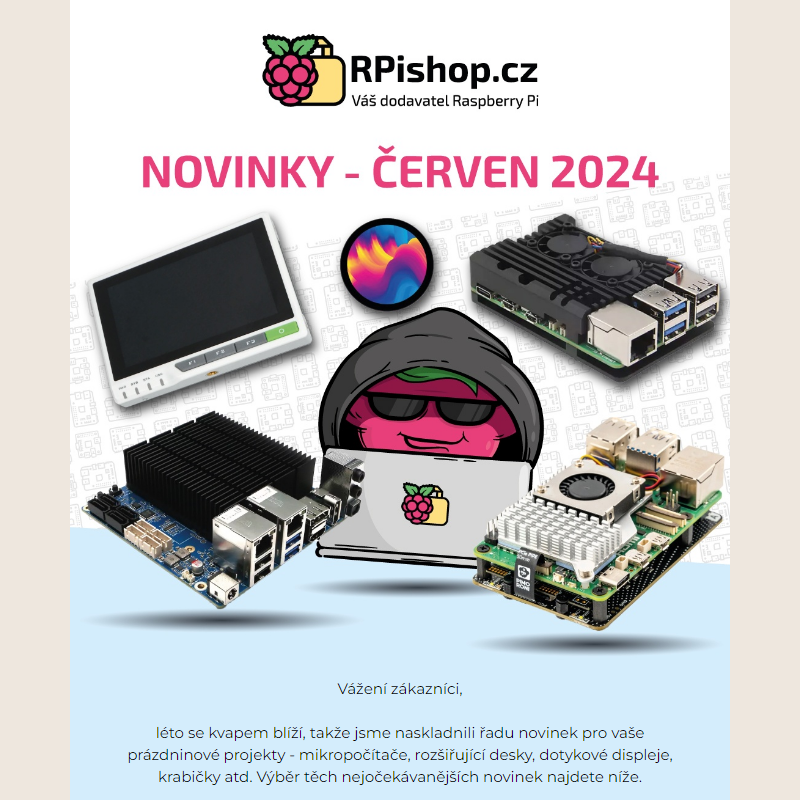 Novinky RPishop.cz - červen 2024