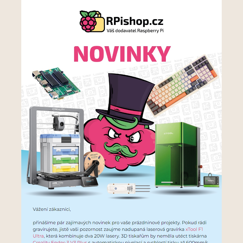 Novinky RPishop.cz