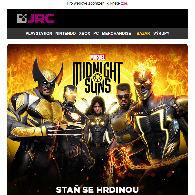 Novinka Marvel's Midnight Suns v akci! _