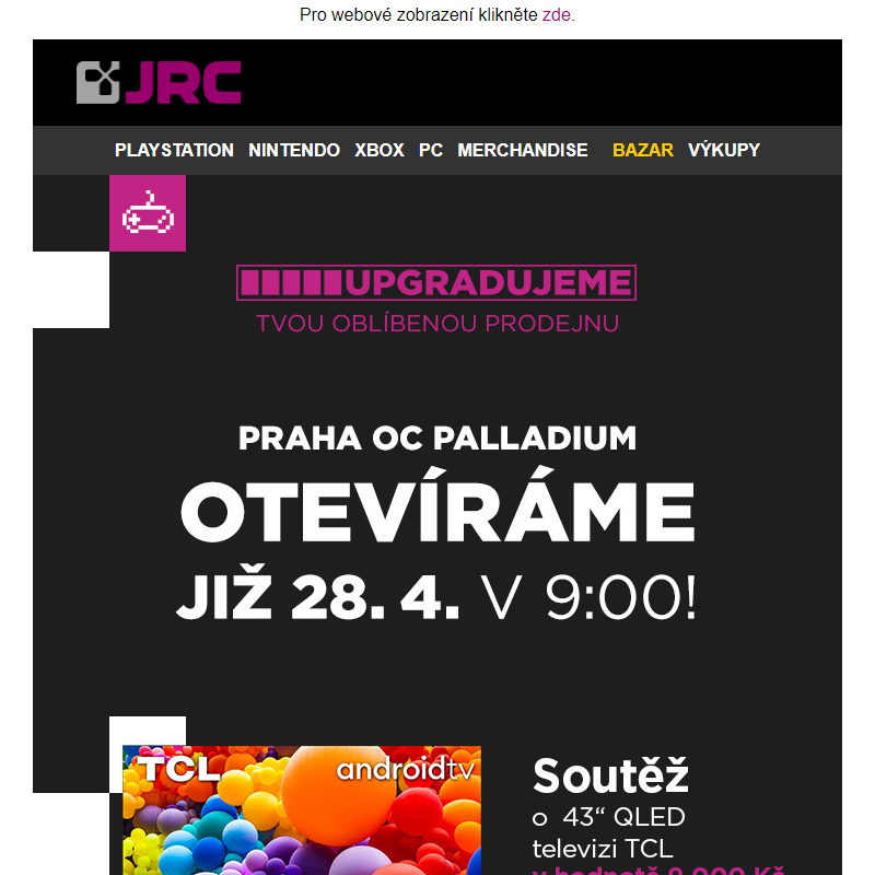 Nová Smarty.cz prodejna v OC Palladium Praha! _