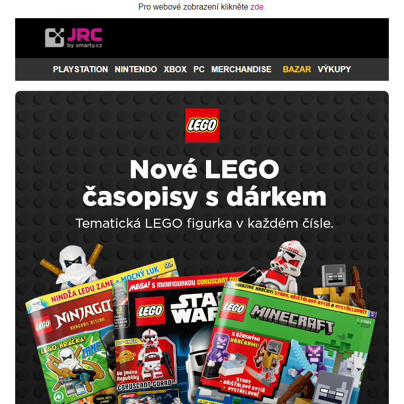 Zažij LEGO dobrodružství se svými oblíbenými hrdiny! __