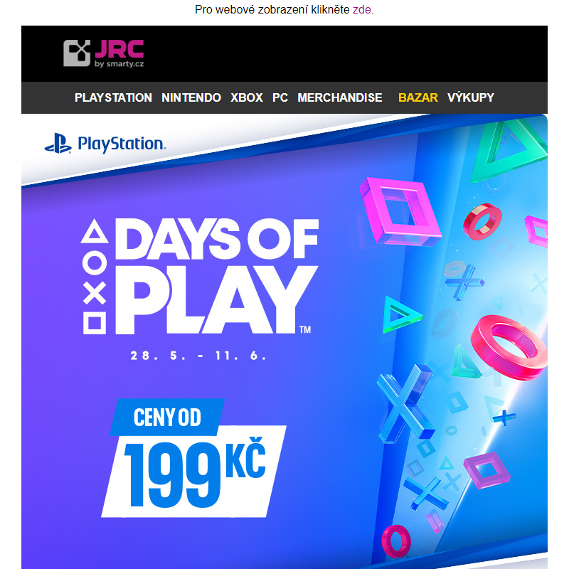 PlayStation Days of Play jsou zpět! _