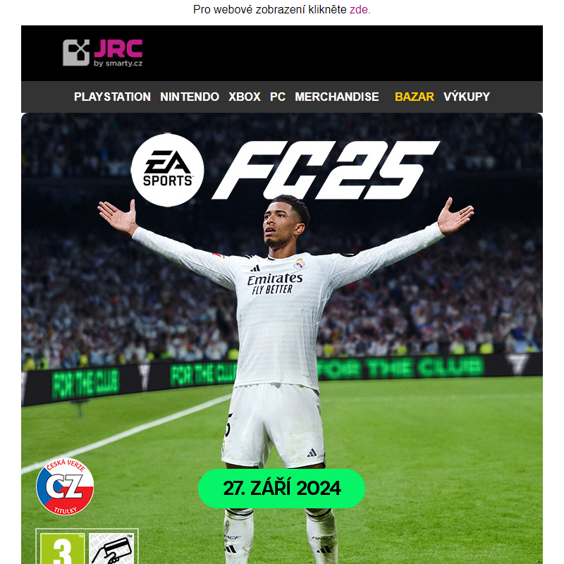 Je vykopnuto! EA FC 25 k předobjednání už nyní! __