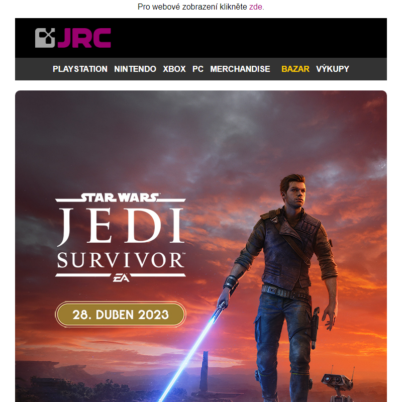 Star Wars Jedi: Survivor je téměř tady! _