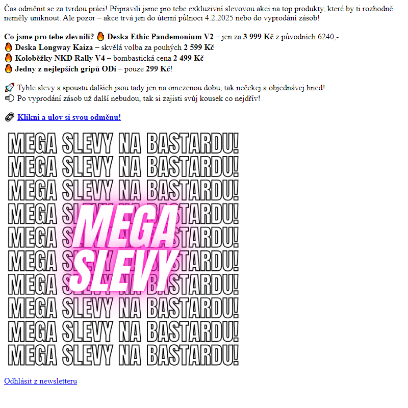 Mega slevy za vysvědčení – jen do úterý!