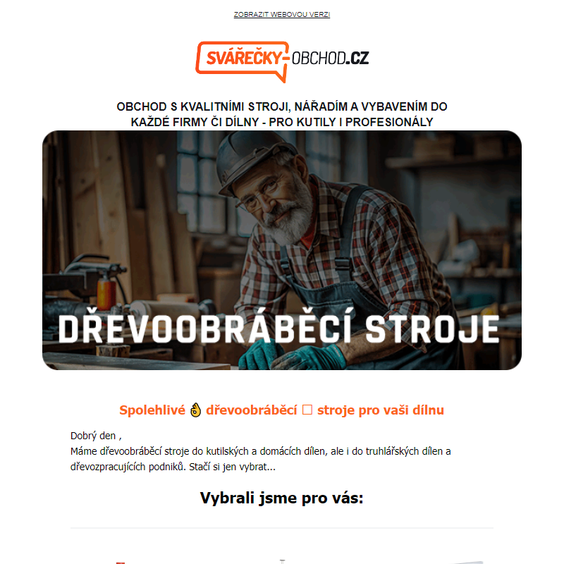 Spolehlivé _ dřevoobráběcí _ stroje pro vaši dílnu na  Svarecky-obchod.cz _