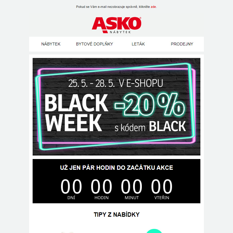 _ BLACK WEEK -20 % pouze do neděle!