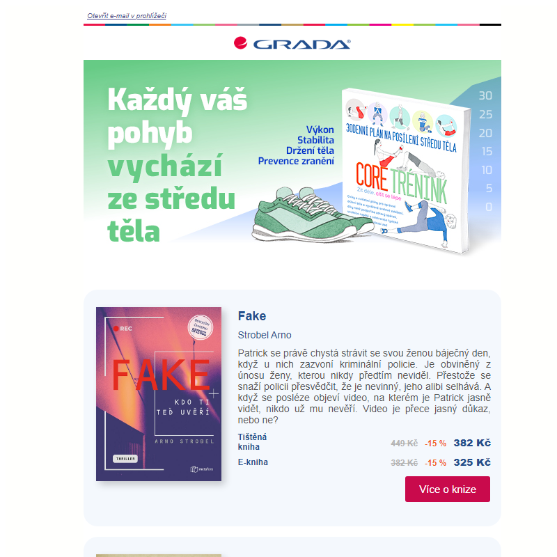 Fake a další novinky z Grada.cz