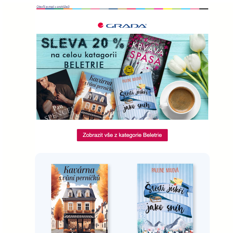 Veškerá beletrie se slevou 20 %