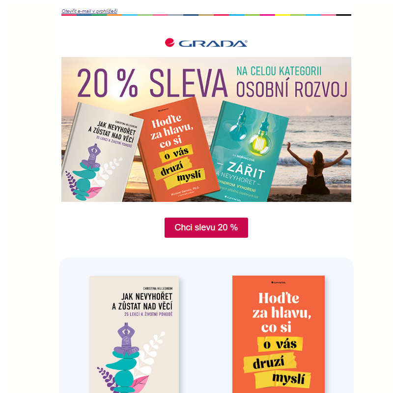 Osobní rozvoj s 20% slevou