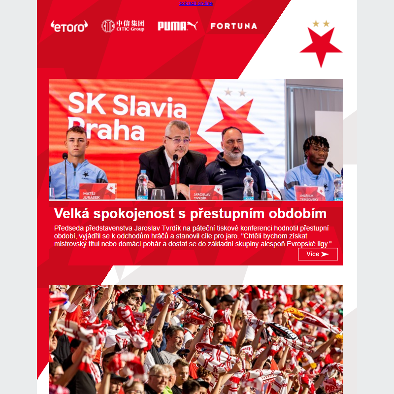 SK Slavia Praha  Oficiální webové stránky