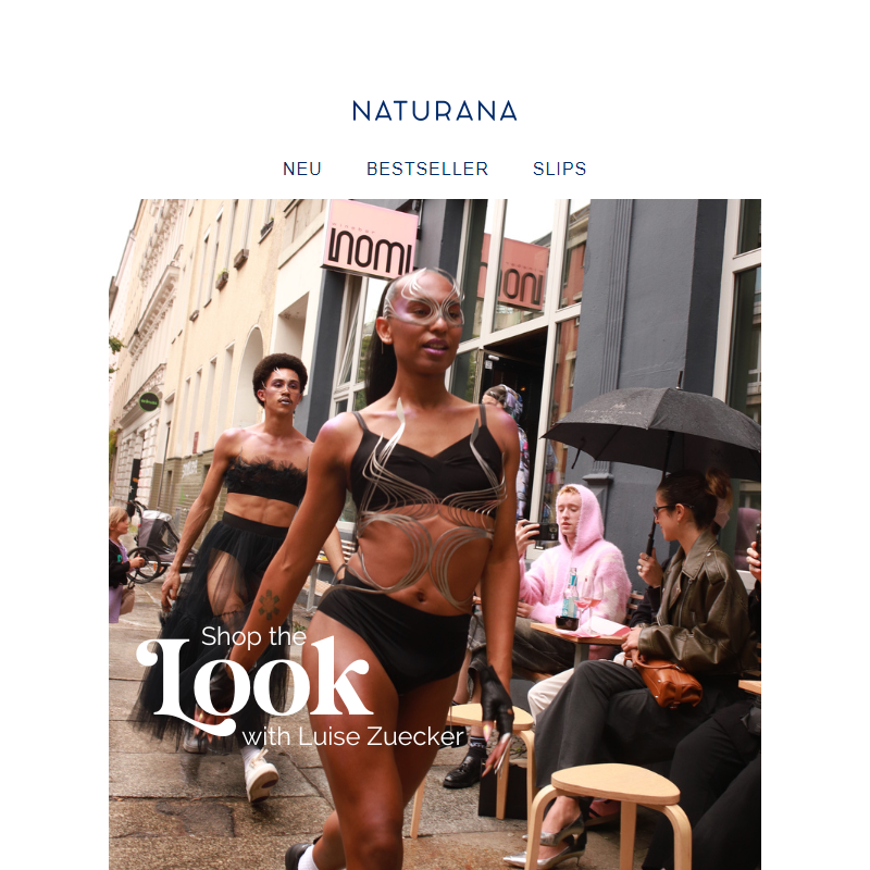 NATURANA @ Berlin Fashion Week with Luise Zuecker