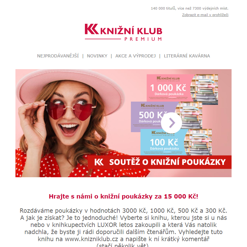 _ Velká letní soutěž o knižní poukázky za 15 000 Kč! 