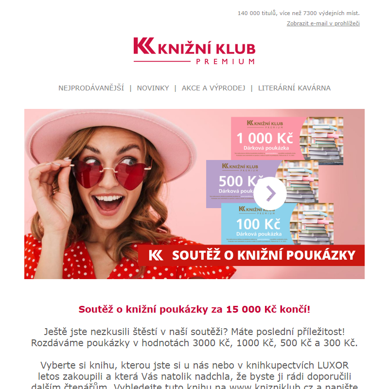 _ Velká letní soutěž o knižní poukázky za 15 000 Kč již brzy končí!  