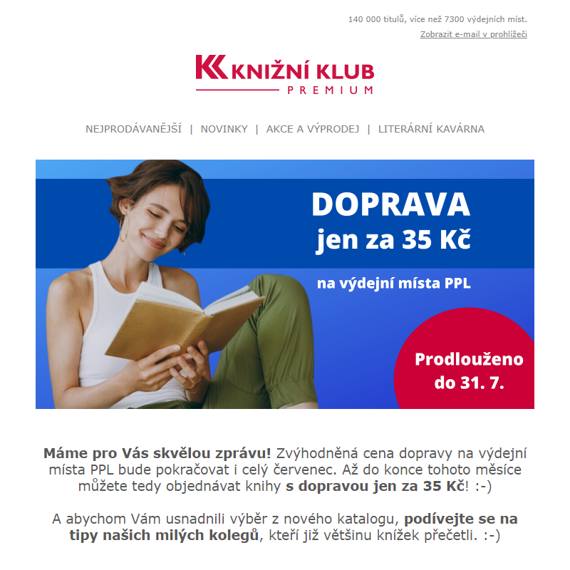 _ Výhodná akce na dopravu pokračuje! S PPL jen za 35 Kč až do 31. 7.