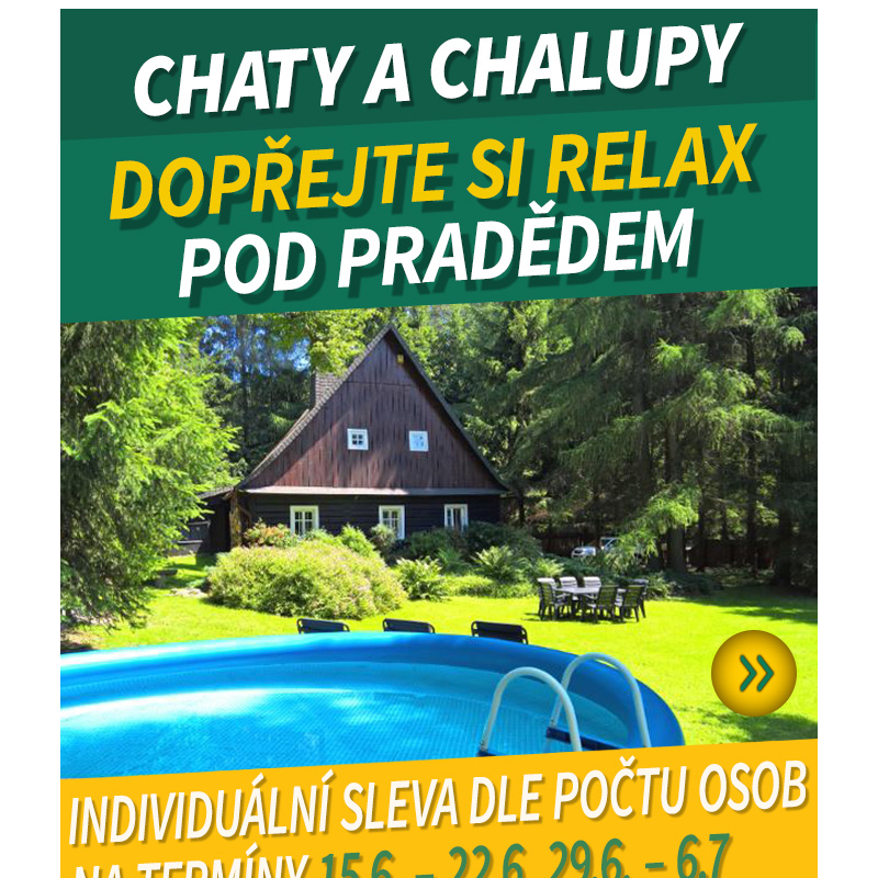 Relax v Jesenikach se slevou