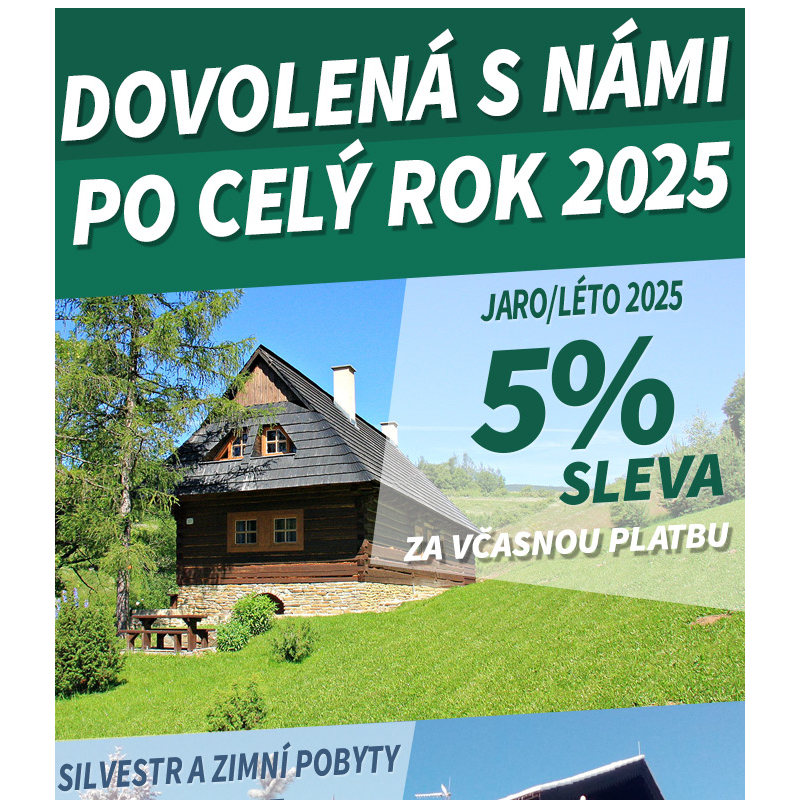 Dovolena se slevou zacina u nas