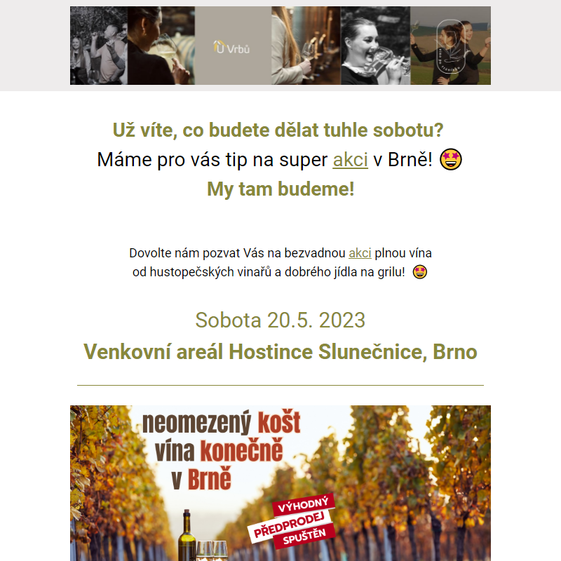 Festival vína a dobrého jídla v Brně s VOC Hustopečsko _