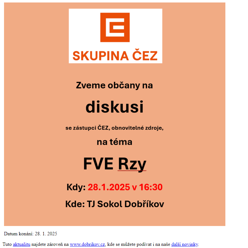 Beseda FVE Rzy