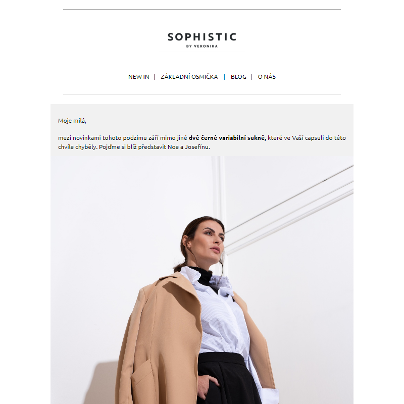 Sophistic lifestyle | 2 variabilní sukně do elegantního šatníku